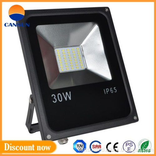 Aluminum Lamp Body Material IP65 led 30W floodlight outdoor lighting
